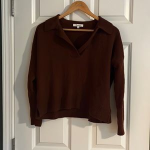 Madewell wool polo sweater